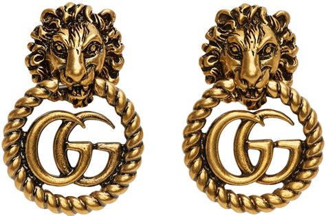 gucci oreringe|Gucci earrings for women.